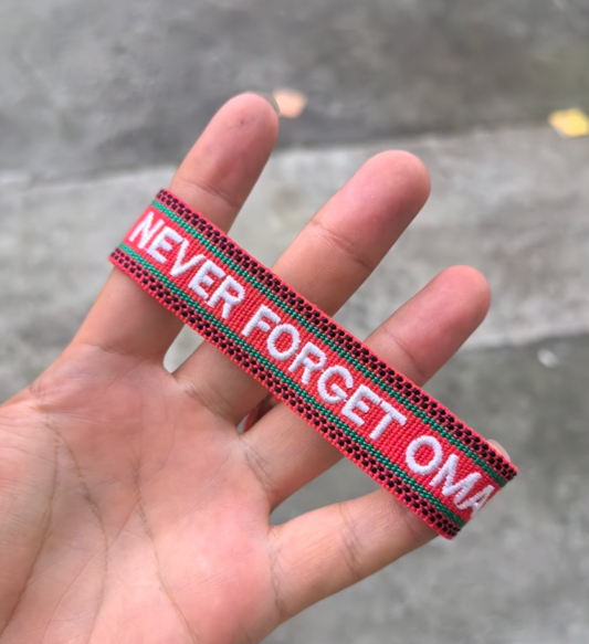 'Never Forget Omar' Awareness Bracelet